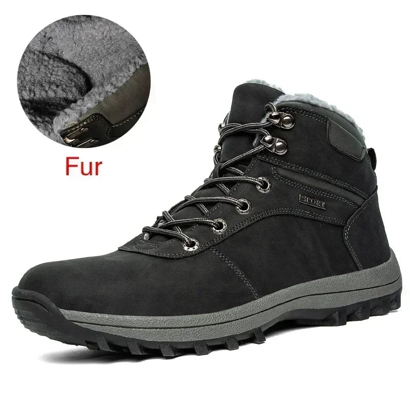 Leather Winter Boots