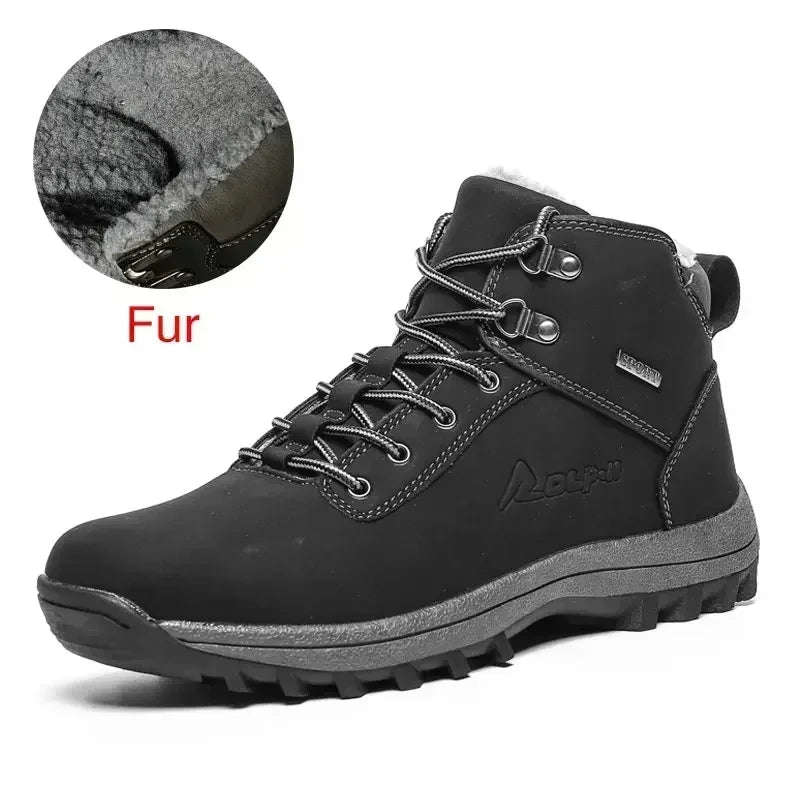 Leather Winter Boots