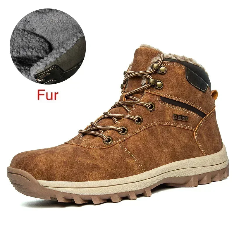 Leather Winter Boots