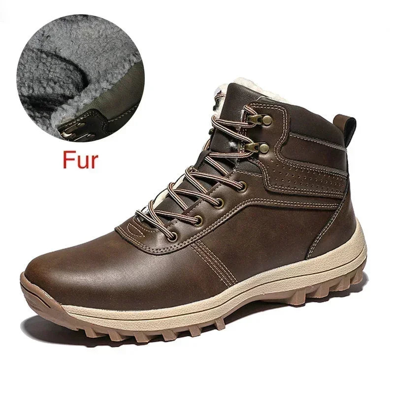 Leather Winter Boots