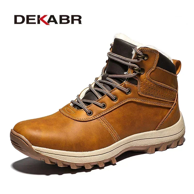 Leather Winter Boots