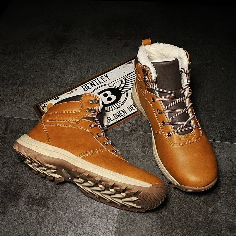 Leather Winter Boots