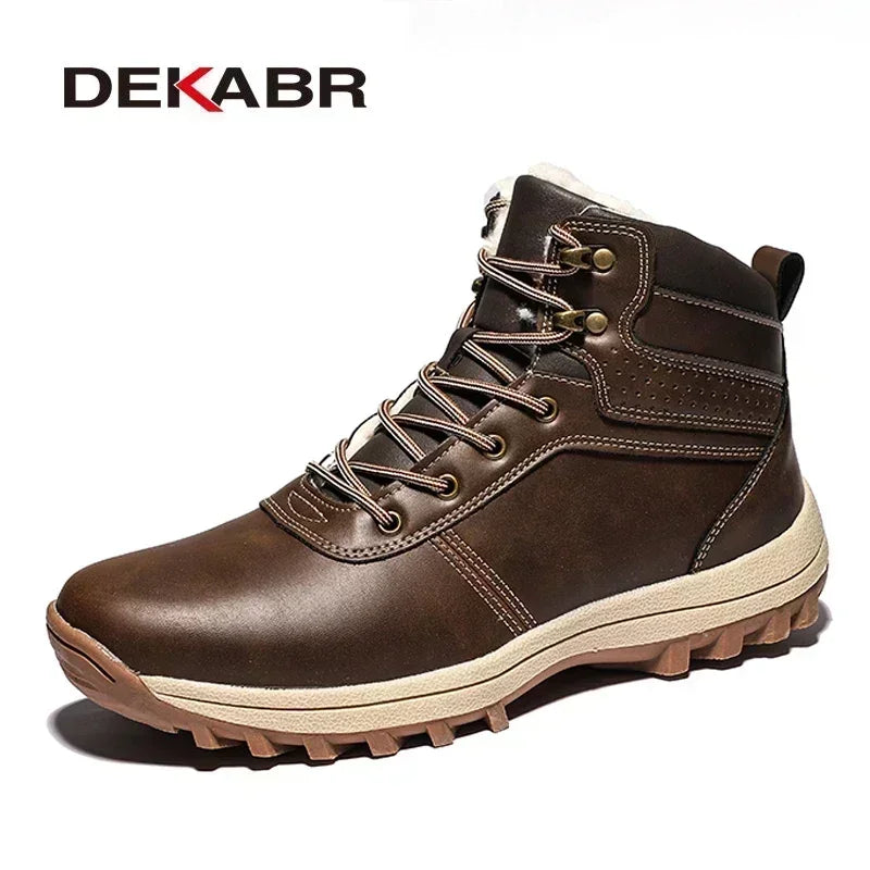 Leather Winter Boots