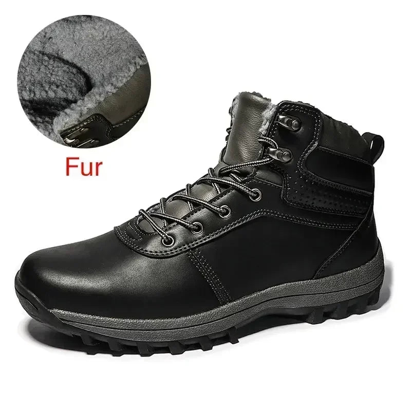 Leather Winter Boots