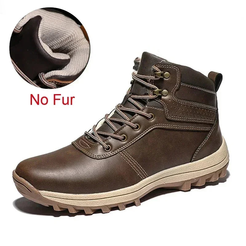 Leather Winter Boots