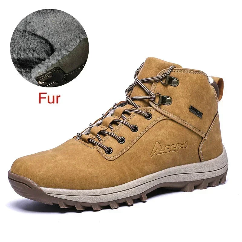 Leather Winter Boots