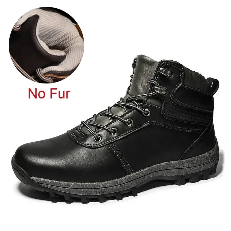 Leather Winter Boots