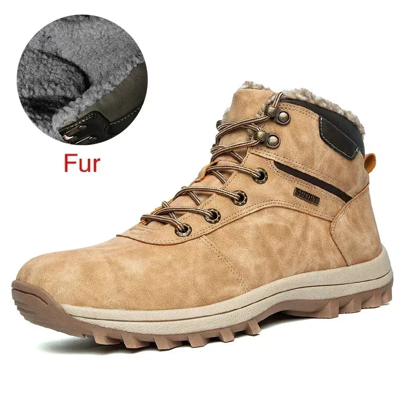 Leather Winter Boots