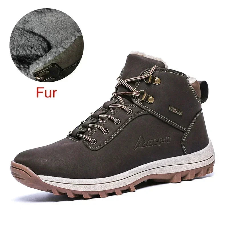 Leather Winter Boots